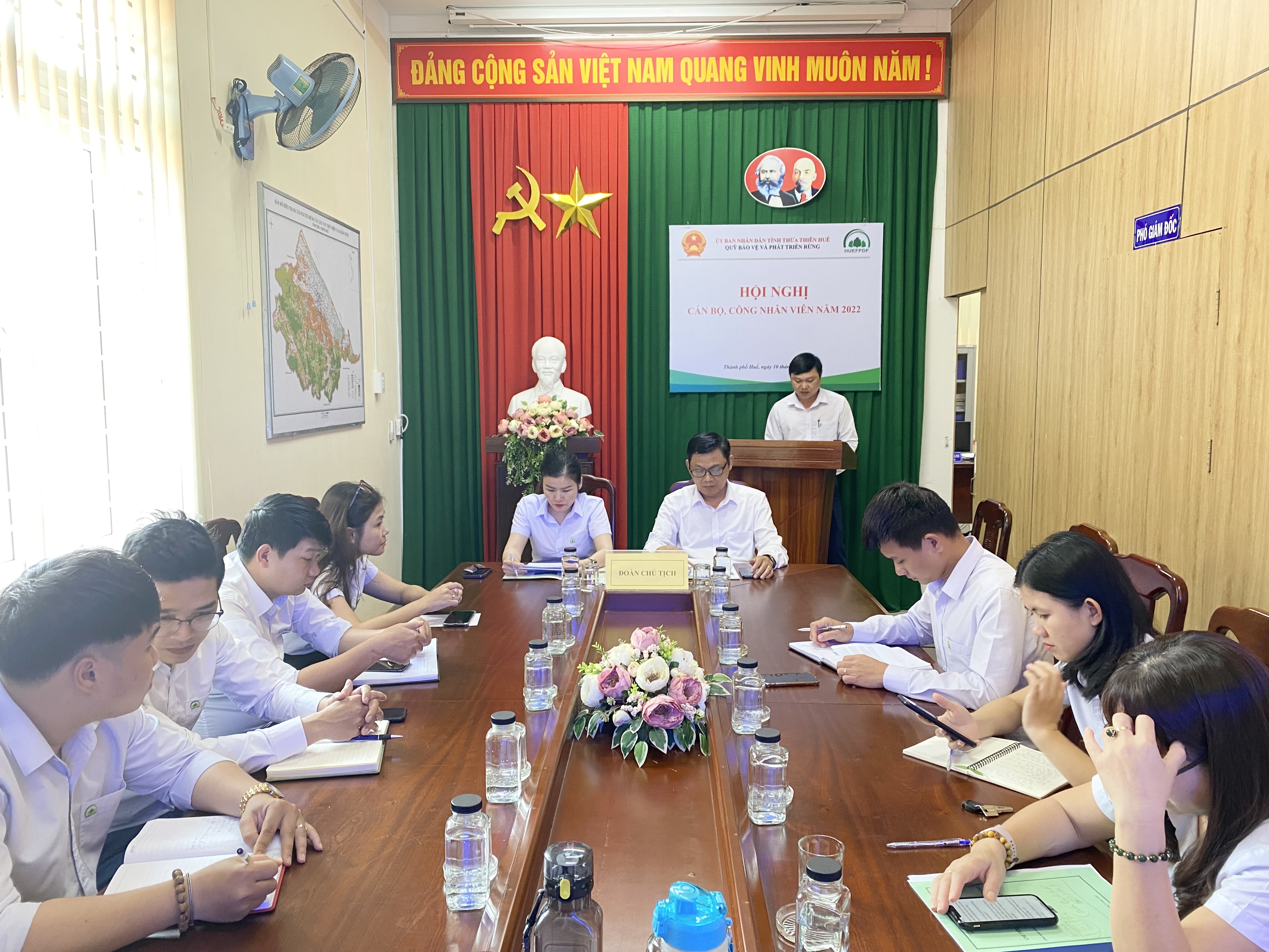 Quỹ Bảo vệ và Phát triển rừng tỉnh Thừa Thiên Huế tổ chức Hội nghị cán bộ, công nhân viên năm 2022