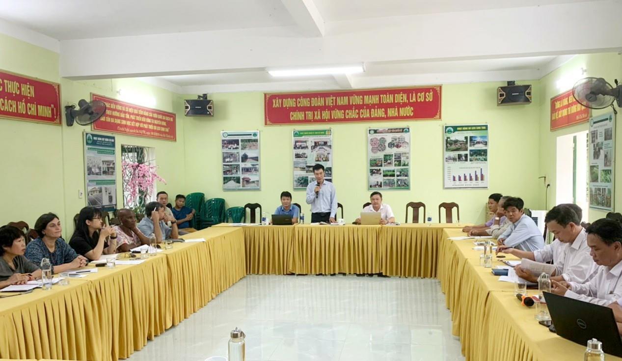 Đoàn công tác Ngân hàng Thế giới đến tỉnh Thừa Thiên Huế đánh giá tình hình thực hiện chi trả giảm phát thải khí nhà kính tại Vườn Quốc Gia Bạch Mã.