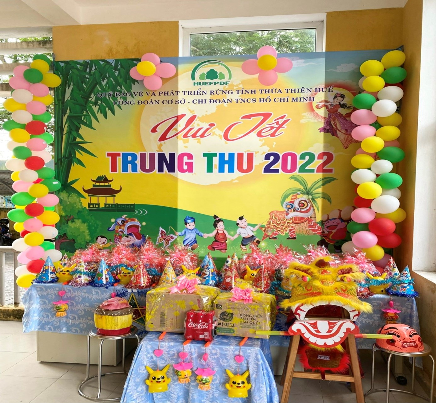Đêm hội “Vui tết trung thu năm 2022” tại Quỹ Bảo vệ và Phát triển rừng tỉnh Thừa Thiên Huế